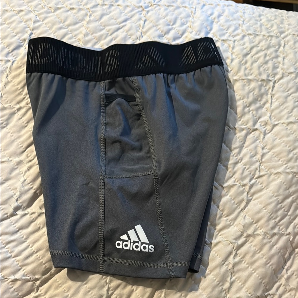 Adidas Gray Bike Shorts for Women Size S